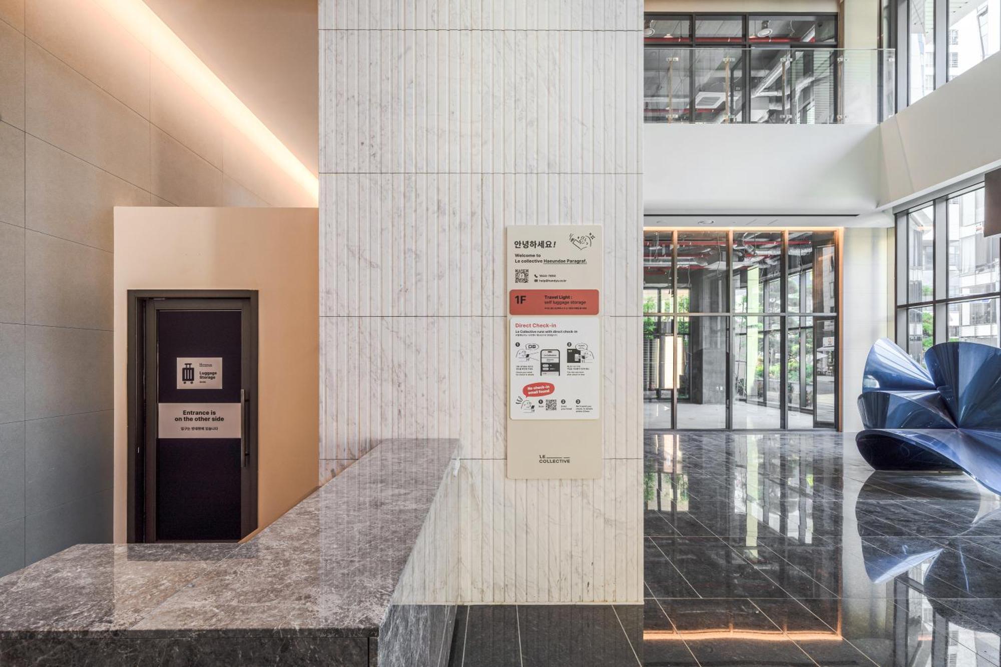 Le Collective Haeundae Paragraf Ciudad Metropolitana de Ciudad Metropolitana de Busan Exterior foto